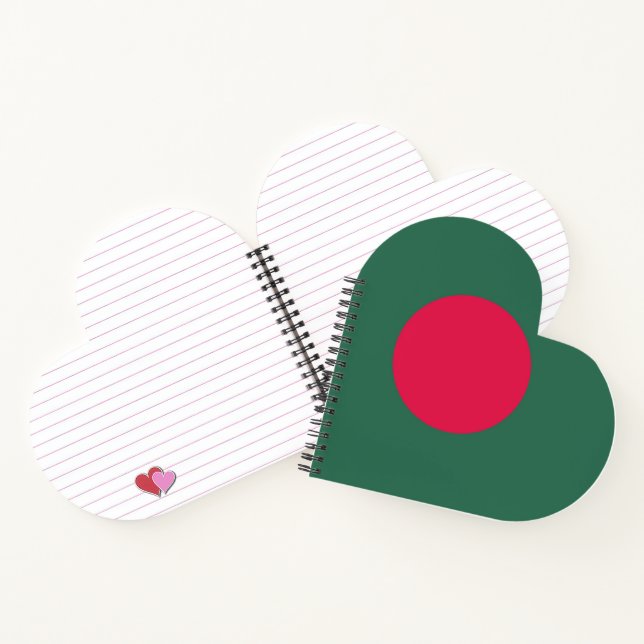 Bangladesh flag notebook (Inside)