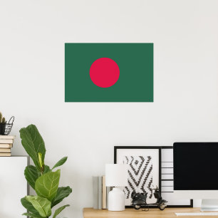 Bangladesh flag poster