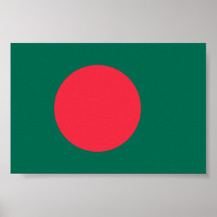 Bangladesh Flag Poster