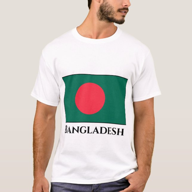 Bangladesh Flag T-Shirt (Front)