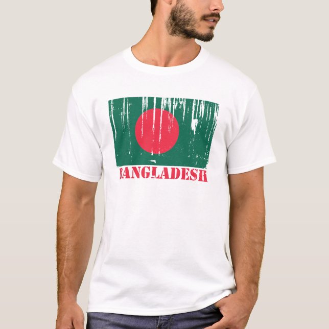 Bangladesh Flag T-Shirt (Front)