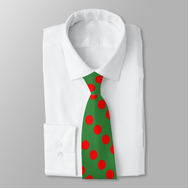 Bangladesh Flag Tie (Tied)