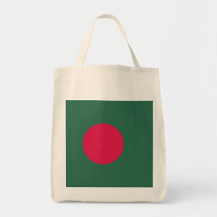 Bangladesh flag tote bag