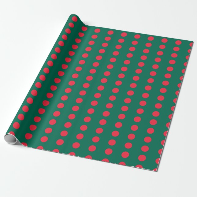 Bangladesh flag Wrapping Paper (Unrolled)
