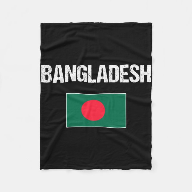 Bangladesh  fleece blanket (Front)