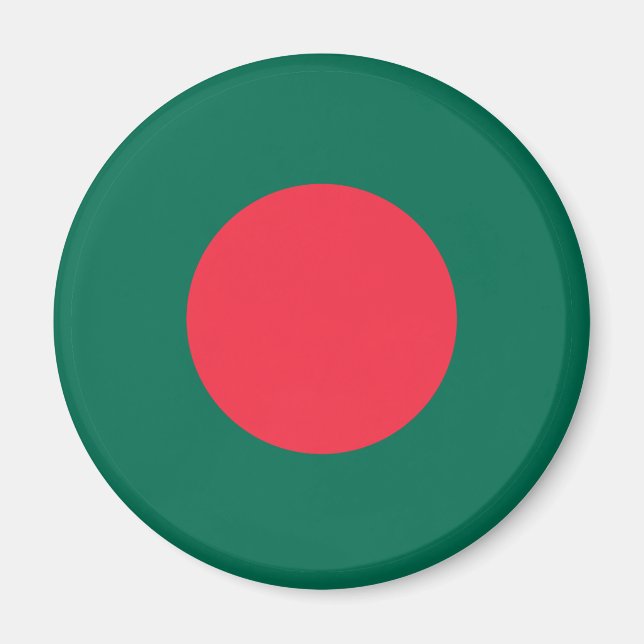 Bangladesh roundel country flag symbol army milita magnet (Front)