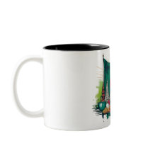 Bangladesh-Themed Mug with Iconic Symbols