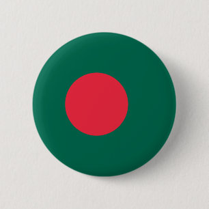 Bangladeshi Flag (Bangladesh) 6 Cm Round Badge