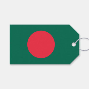 Bangladeshi Flag (Bangladesh) Gift Tags