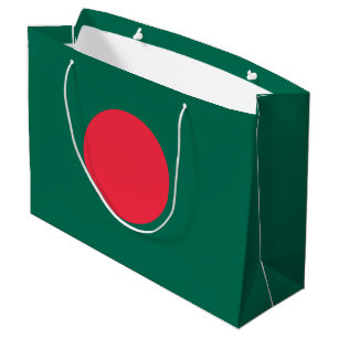 Bangladeshi Flag (Bangladesh) Large Gift Bag