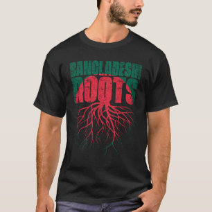 bangladeshi Roots Bangladesh Heritage Flag T-Shirt