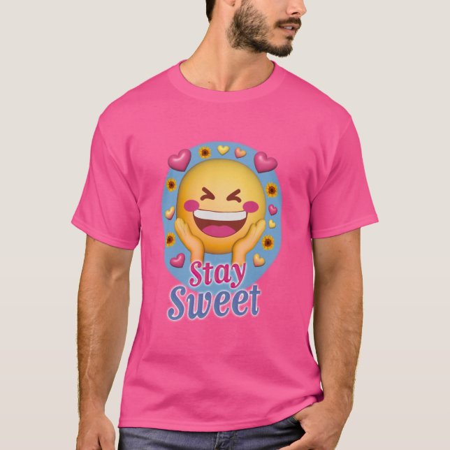 Bangle Bracelet With Round Charm T-Shirt (Front)
