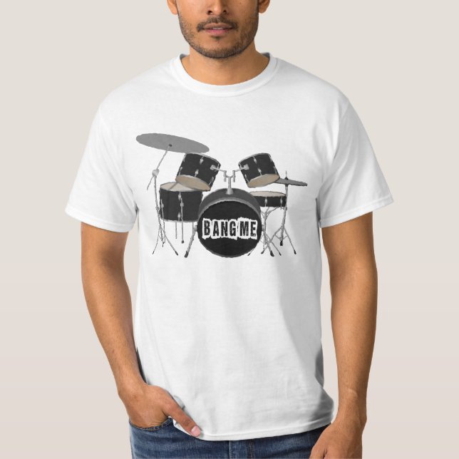 BANGME,DRUM SET,DRUMMER T-Shirt (Front)