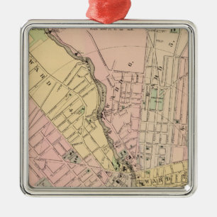 Bangor, Brewer, Maine Metal Tree Decoration