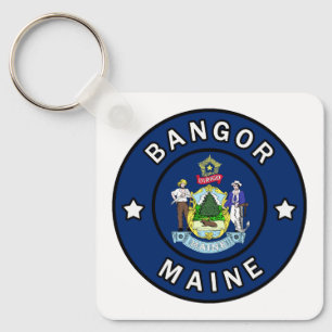 Bangor Maine Key Ring