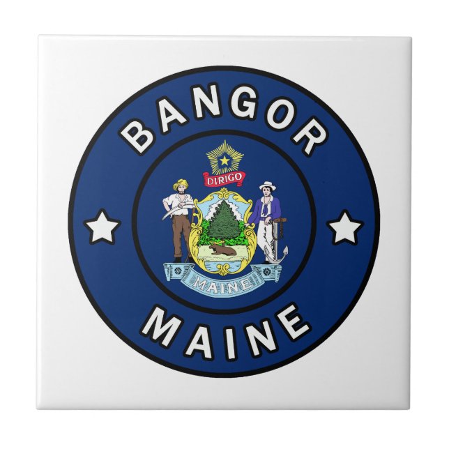 Bangor Maine Tile (Front)