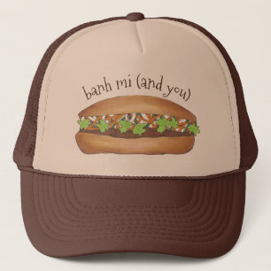 Banh Mi (Me and You) Vietnamese Food Pork Sandwich Trucker Hat