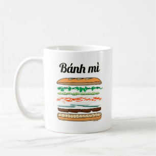 Banh Mi Vietnamese sandwich French bread baguette Coffee Mug