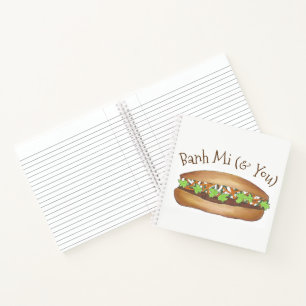 Banh Mi & You Pork Sandwich Vietnamese Food Foodie Notebook