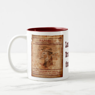 Banish Drama Llamas - 15oz 2-tone Mug