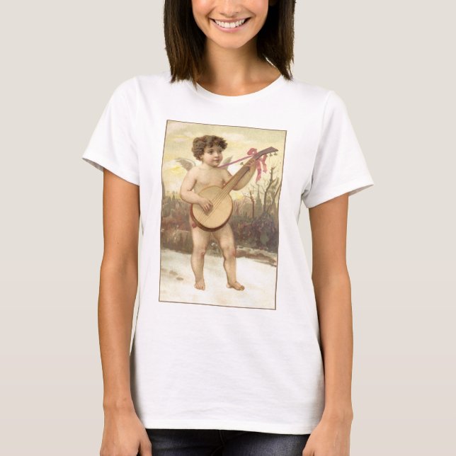 Banjo Angel Ladies Spaghetti Top (Front)