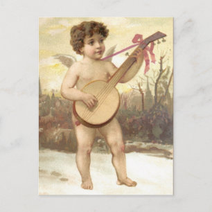 Banjo Angel Postcard