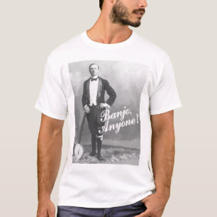 Banjo Anyone? Men's light short sleeve T-Shirt