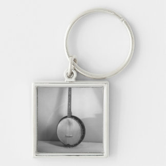 Banjo B&W Key Ring