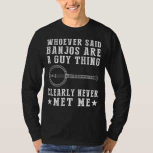 Banjo Babe - Defying Stereotypes with a Funny Twis T-Shirt