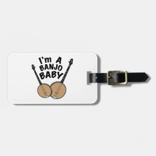 Banjo Baby Luggage Tag