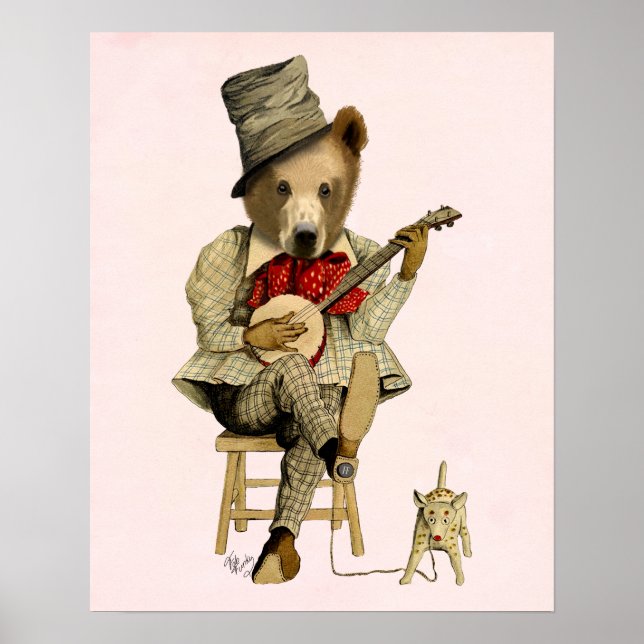 Banjo Bear Poster (Front)
