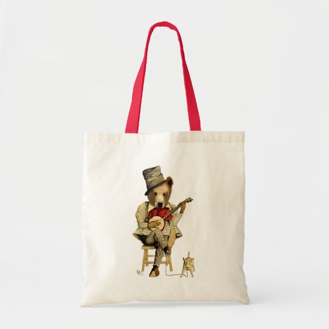 Banjo Bear Tote Bag (Front)