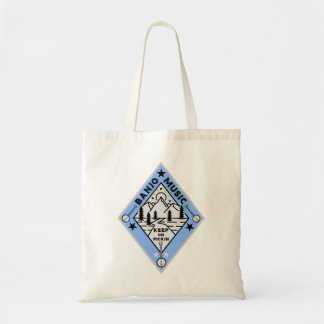 Banjo Bluegrass Music Tote Bag