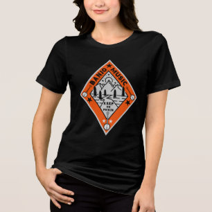 Banjo Bluegrass Music Tri-Blend Shirt
