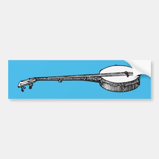 Image of Banjo Bumper Sticker