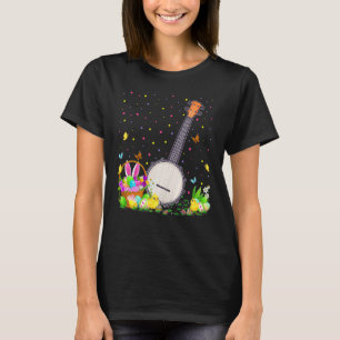 Banjo  Bunny Easter Egg Hunt  Banjo Easter Sunday T-Shirt