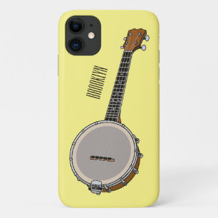 Banjo cartoon illustration  iPhone 11 case