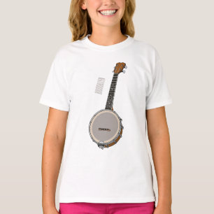 Banjo cartoon illustration  T-Shirt