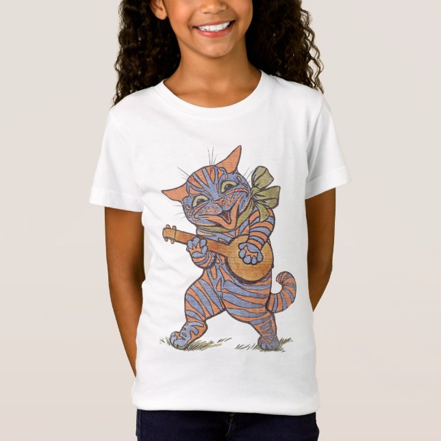 Banjo Cat T Shirt (Front)