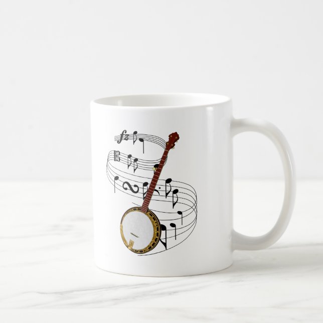 Banjo Coffee Mug (Right)