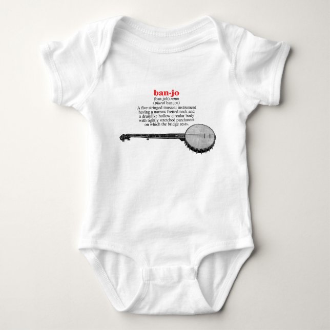Banjo Definition Infant Creeper (Front)