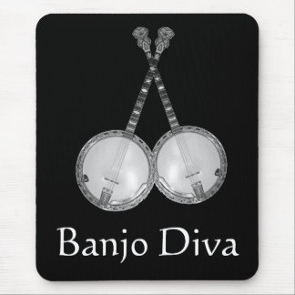 Banjo Diva Mousepad