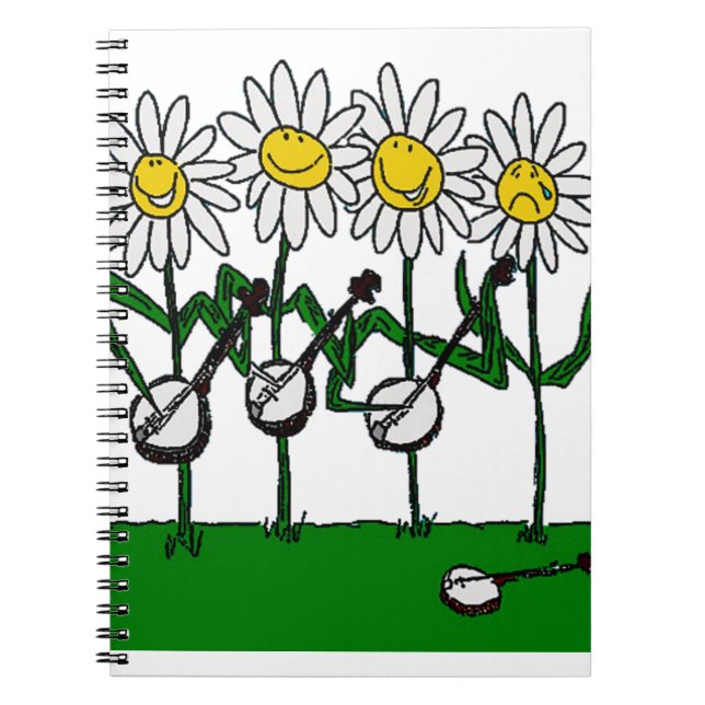 Banjo Flowers Notebook (Front)