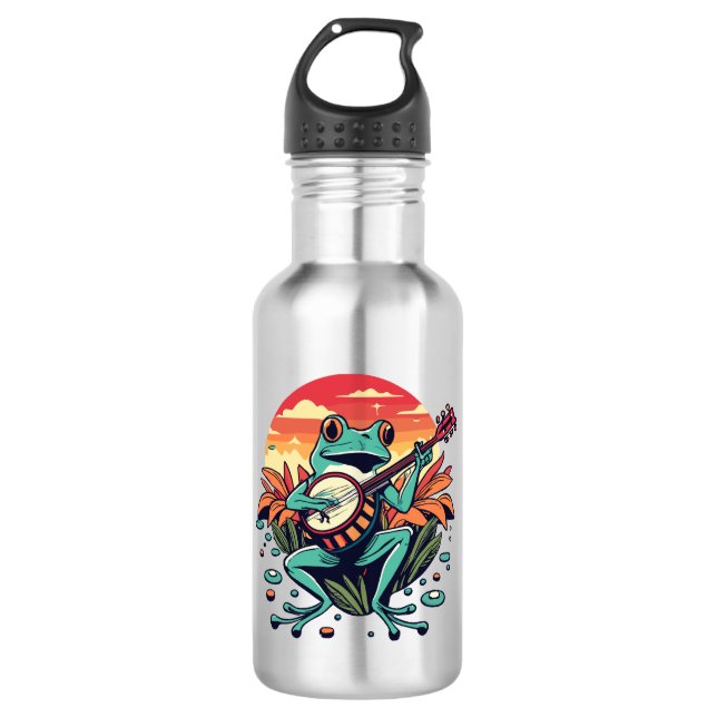 Banjo Frog 710 Ml Water Bottle (Front)