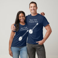 Banjo Graphic Bluegrass Themed Custom Text