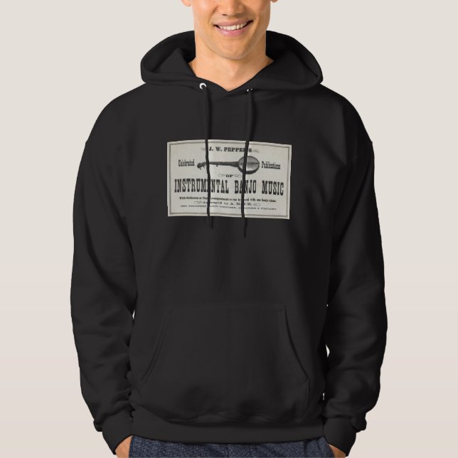 Banjo Music dark Hoddie Hoodie (Front)