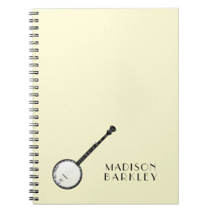 Banjo Musician Music Teacher Notebook