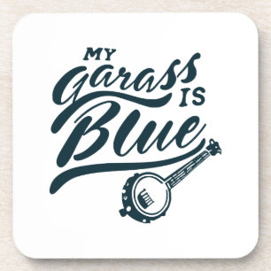 Banjo My Glass is Blue Coaster
