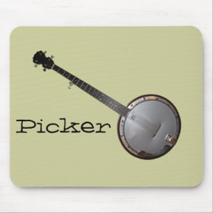 Banjo Picker Mouse Mat