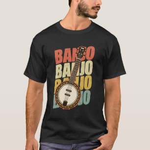 Banjo Player Bluegrass Folk Music Banjo T-Shirt
